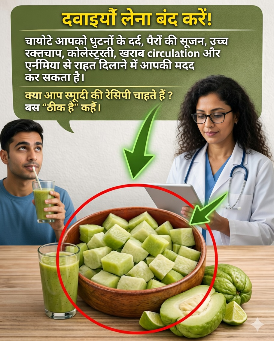 🥒🥤 चायोट का जूस: प्राकृतिक पेय जो आपकी सेहत को बदल सकता है