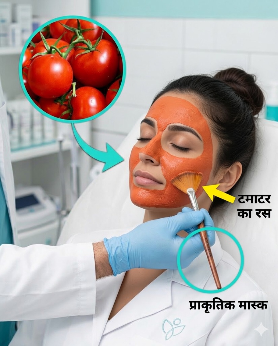🍅 टमाटर और कोलेजन: प्राकृतिक मास्क जो हर उम्र में आपकी त्वचा को जवान बना सकता है
