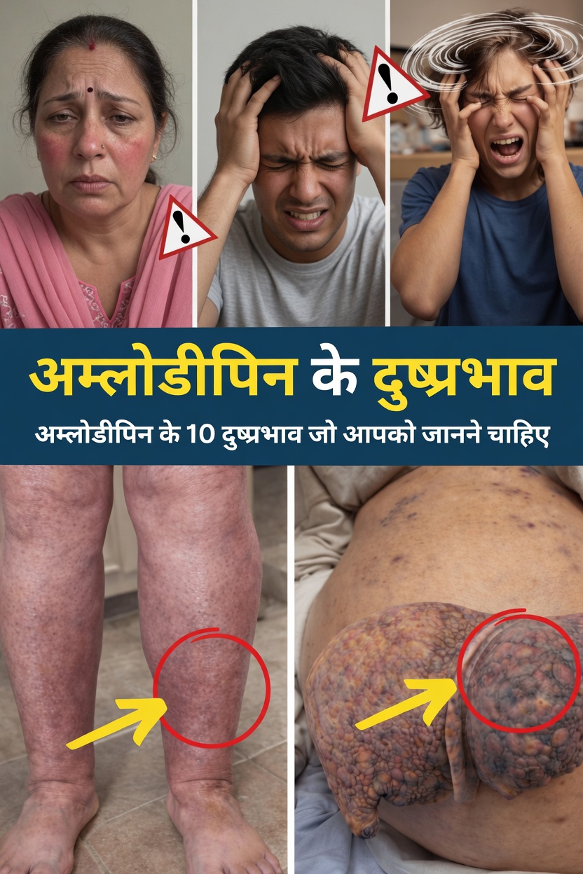एम्लोडिपिन के दुष्प्रभावों के बारे में आपको क्या जानना चाहिए: 10 सामान्य प्रतिक्रियाएँ और सहायक प्रबंधन रणनीतियाँ