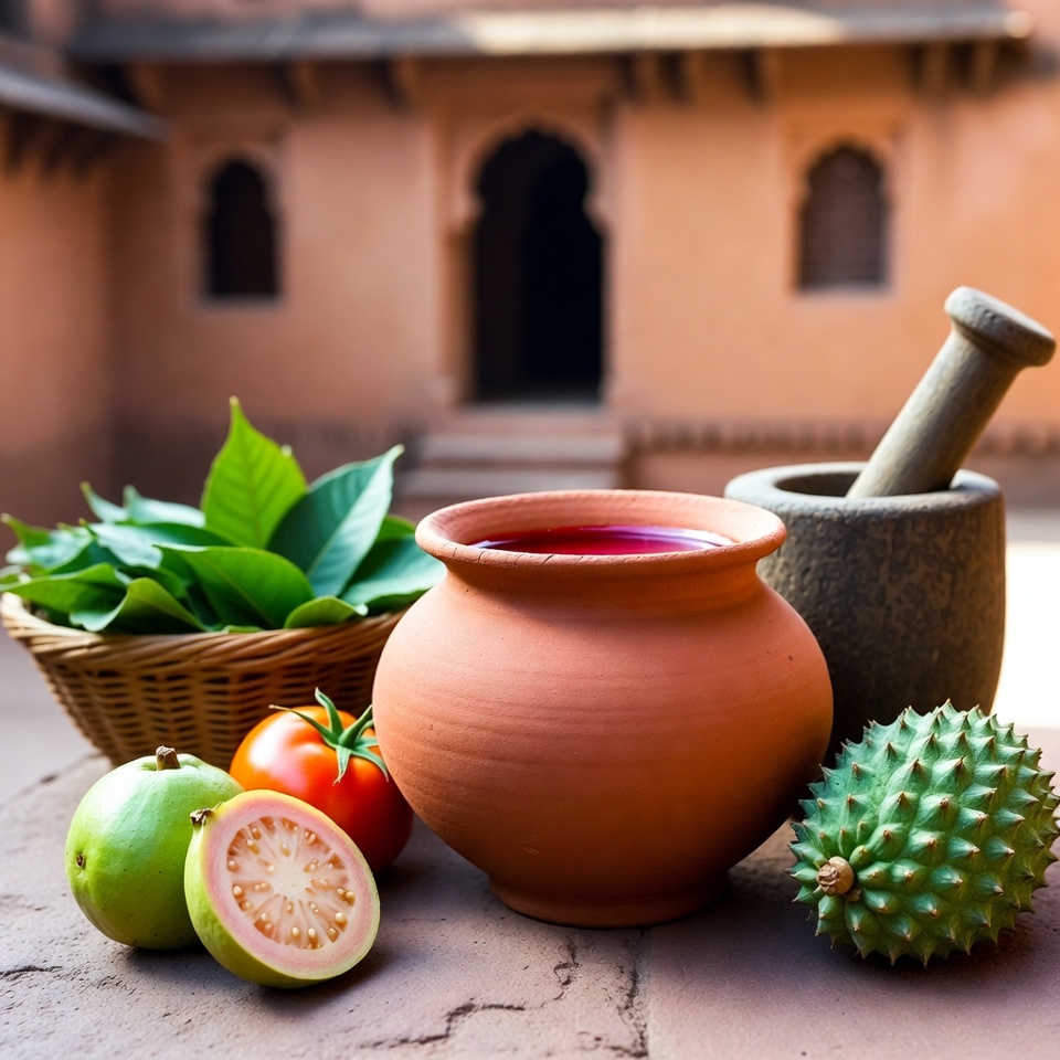 सीताफल, अमरूद और टमाटर का प्राकृतिक एंटीऑक्सीडेंट जूस: अनेक फायदों वाला एक स्वास्थ्यवर्धक पेय