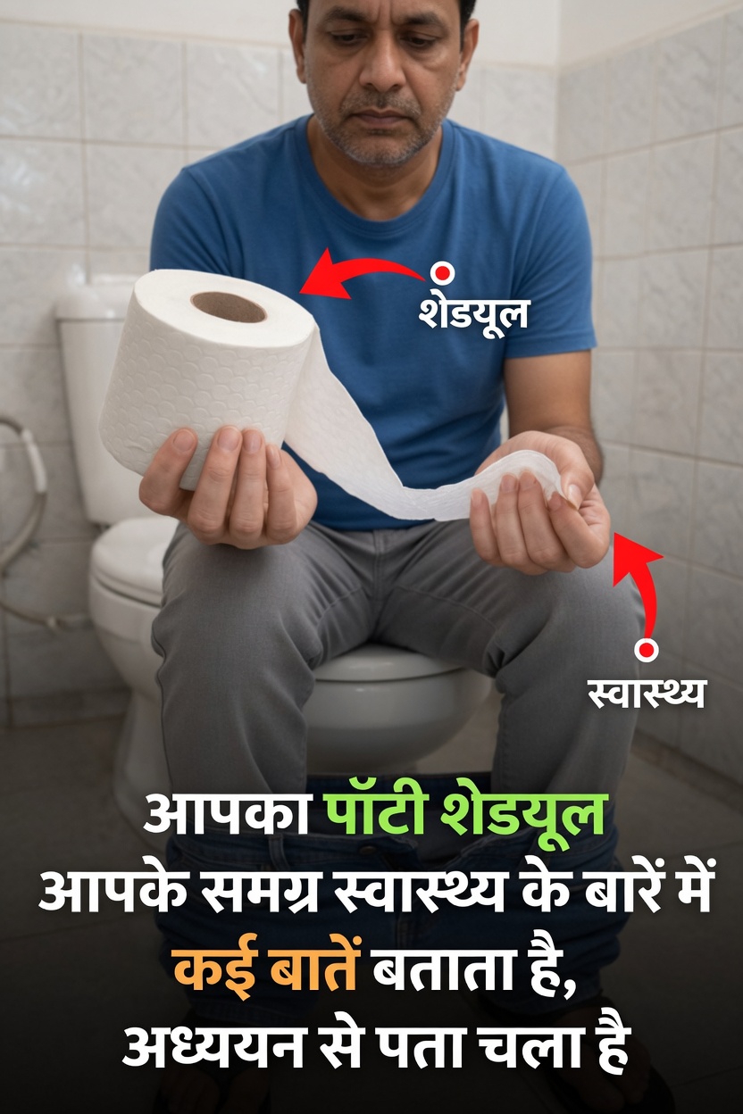 आपका मलत्याग का समय-सारिणी आपके समग्र स्वास्थ्य के बारे में बहुत कुछ बताती है, अध्ययन से पता चलता है