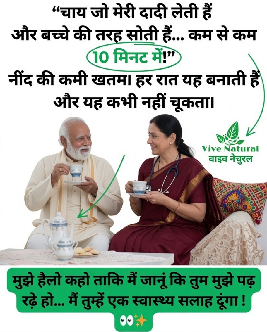 उस प्राकृतिक हर्बल चाय की खोज करें जिसने मेरी दादी की रातों को बदल दिया