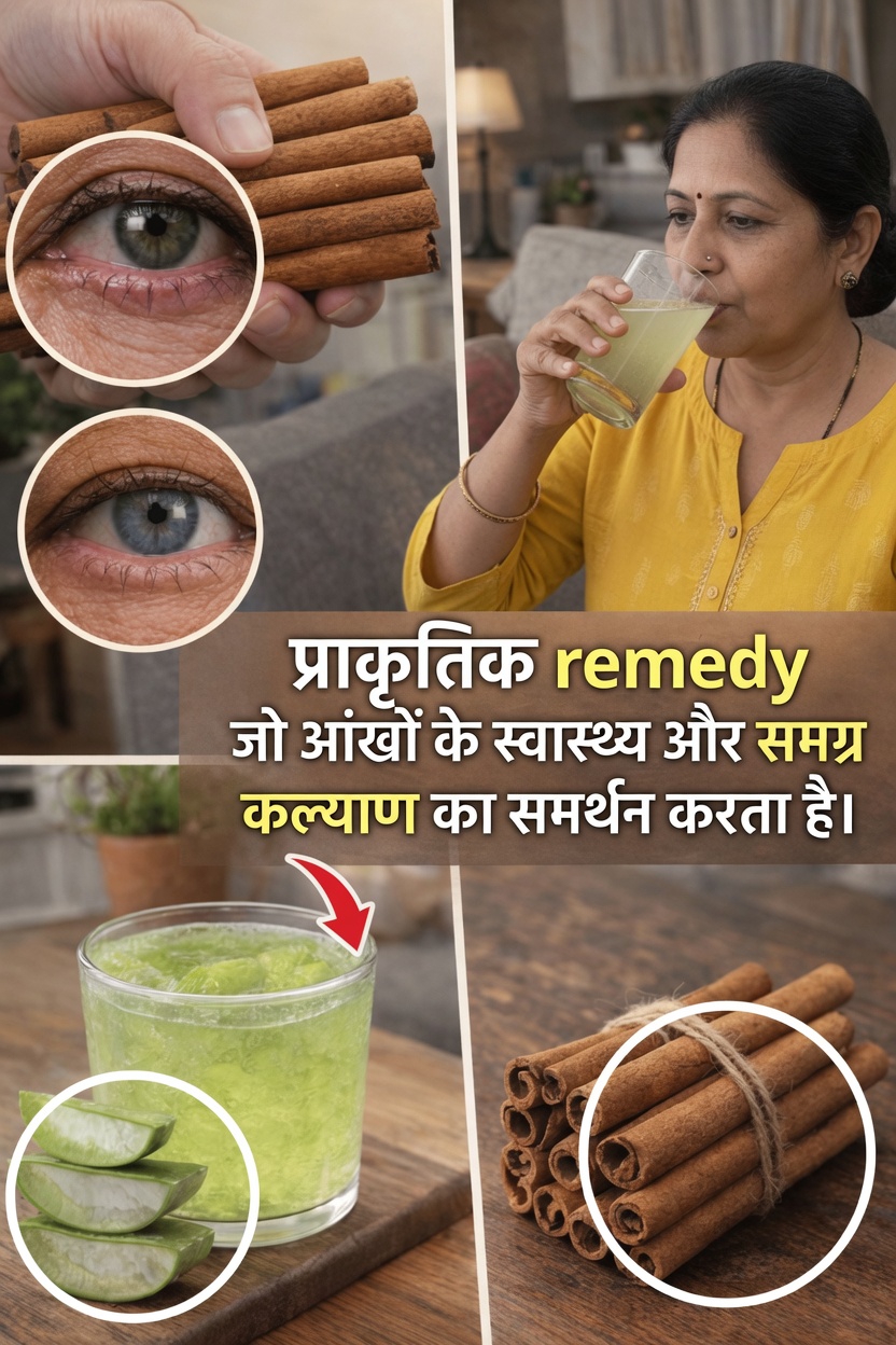 एलोवेरा और दालचीनी: स्वास्थ्य और आंखों के समर्थन के लिए प्राकृतिक सामग्री की खोज