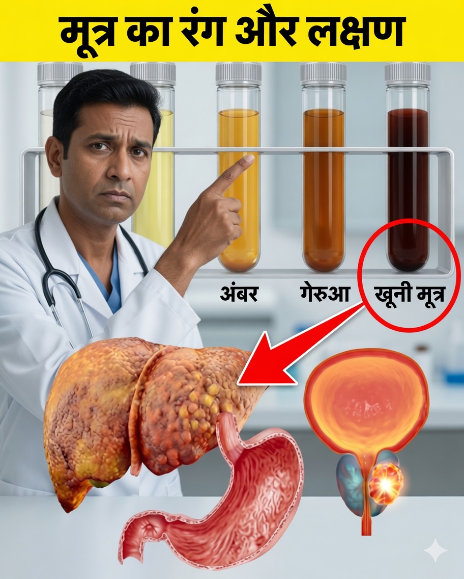 आपके पेशाब का रंग आपके स्वास्थ्य के बारे में क्या बताता है