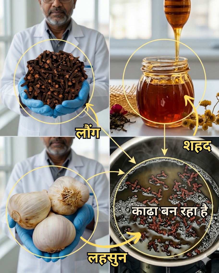 लहसुन, लौंग और शहद के रहस्य: आपके स्वास्थ्य और कल्याण के लिए एक शक्तिशाली प्राकृतिक उपचार 🍯✨