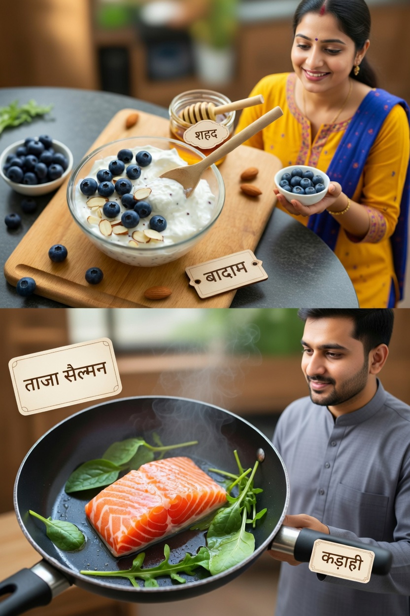 7 आवश्यक खाद्य पदार्थ जो मांसपेशियों के स्वास्थ्य का समर्थन करते हैं और वरिष्ठों में उम्र से संबंधित मांसपेशियों की हानि से लड़ने में मदद करते हैं