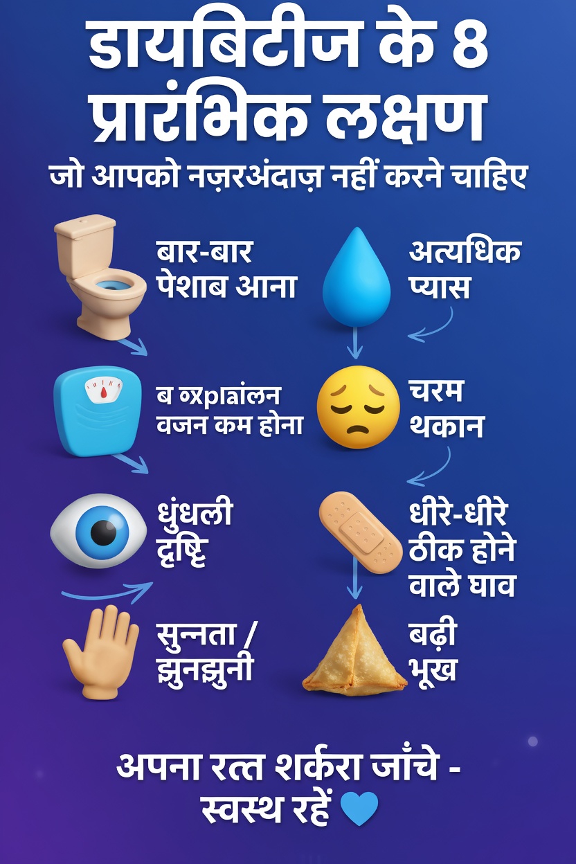 क्या आप मधुमेह के इन 15 शुरुआती संकेतों को पहचानते हैं जो आपकी त्वचा और शरीर पर दिखाई दे सकते हैं?