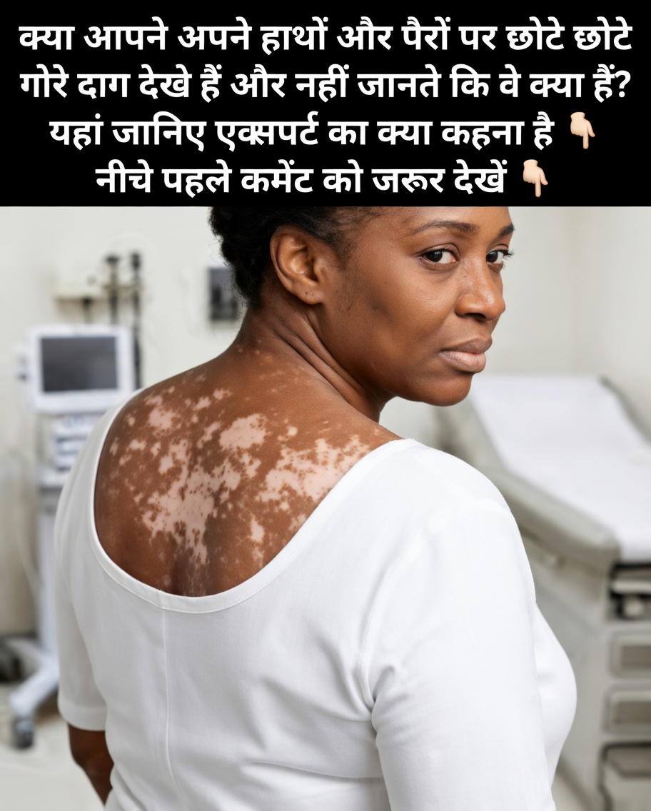 आपकी बाहों, पैरों और पीठ पर ये छोटे सफेद धब्बे: त्वचा में होने वाले इस आम बदलाव के बारे में आपको क्या जानना चाहिए