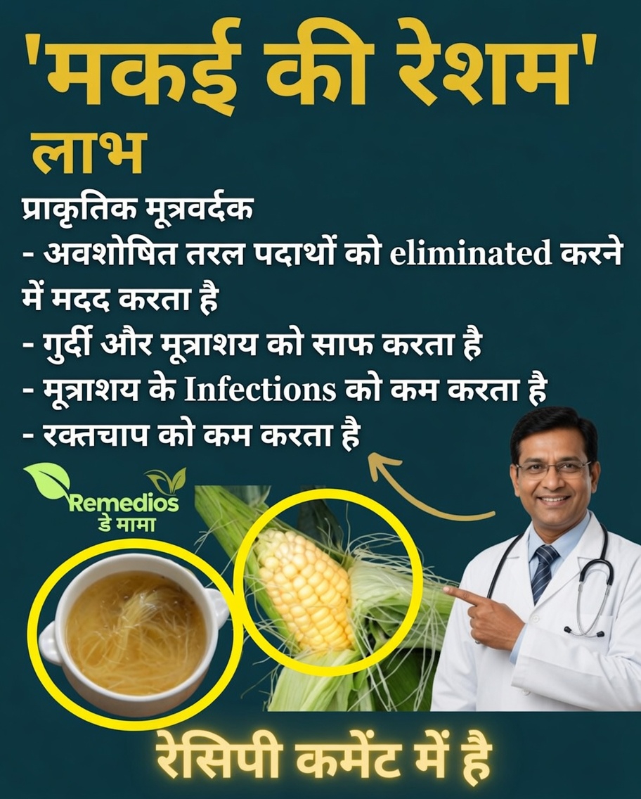 मकई के रेशे उबालें: आपके स्वास्थ्य के लिए एक प्राचीन प्राकृतिक रहस्य