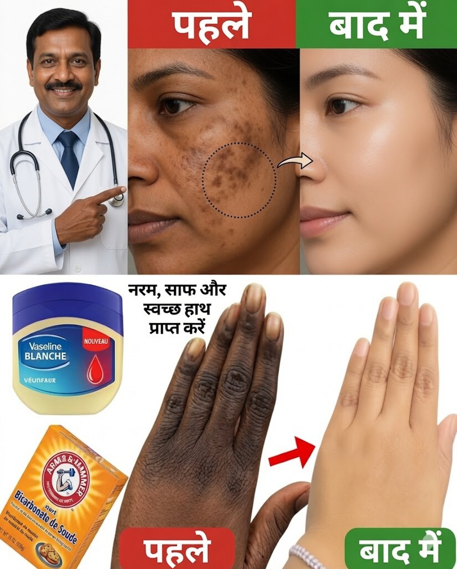 मुलायम, चिकने और साफ़ तौर पर अधिक युवा दिखने वाले हाथों के लिए घर का बना मास्क