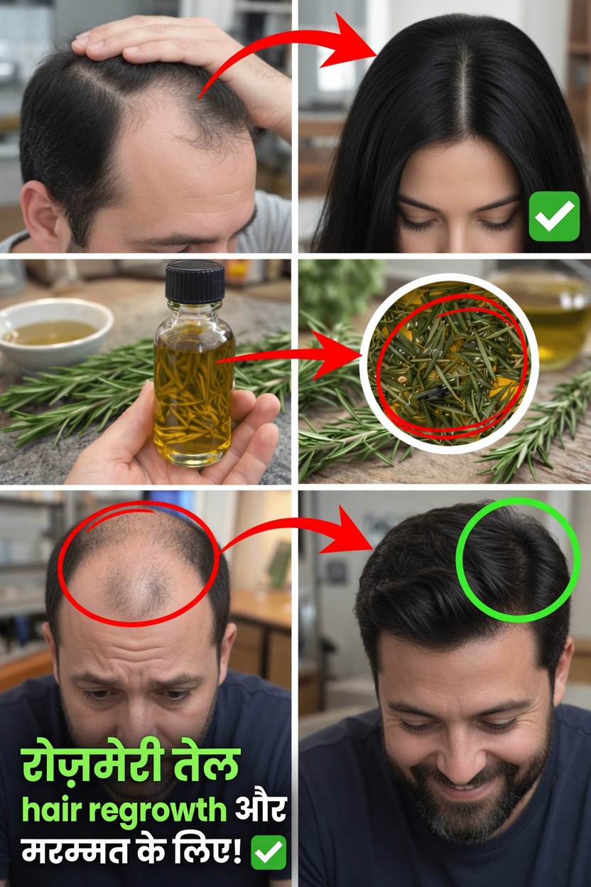घर पर रोज़मेरी तेल कैसे बनाएं: स्वस्थ दिखने वाले बालों के लिए एक सरल मार्गदर्शिका