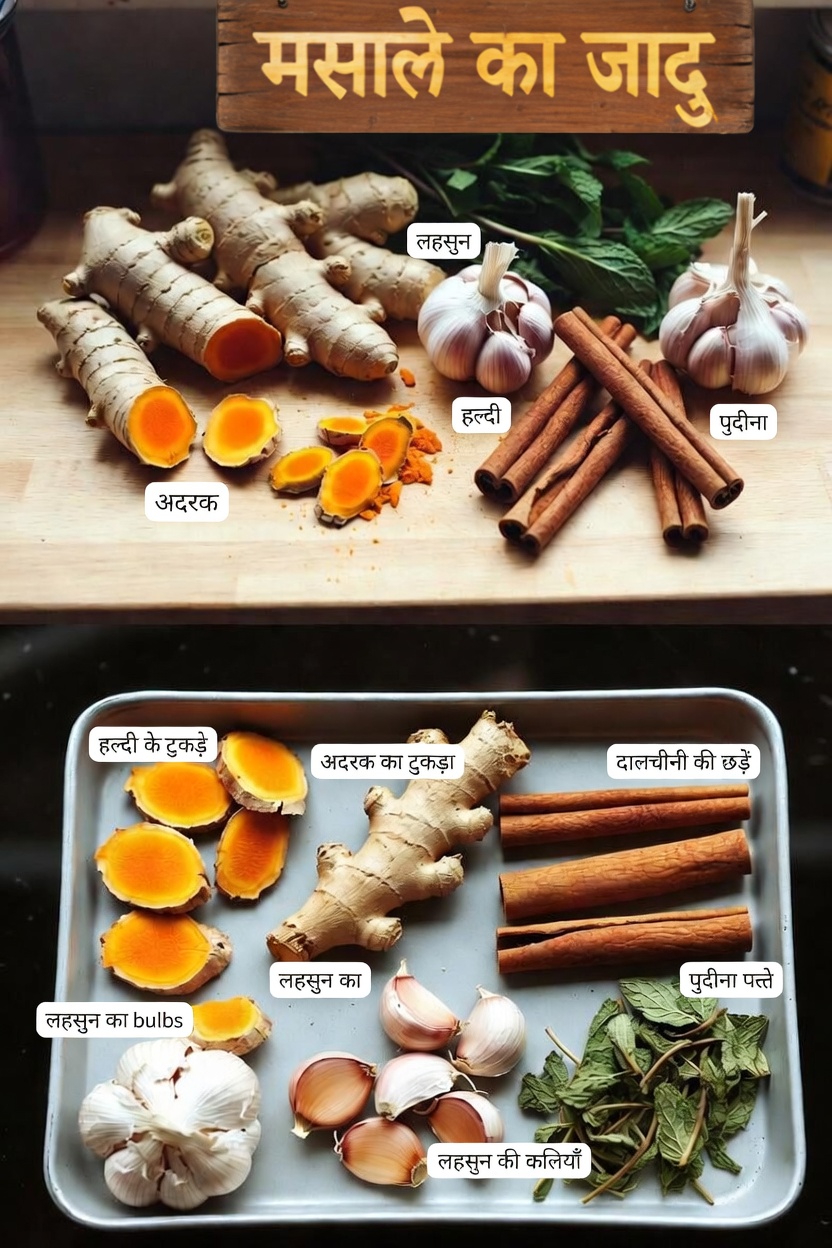 5 रोज़मर्रा के मसालों और जड़ी-बूटियों की खोज करें जो स्वस्थ गुर्दा कार्य और क्रिएटिनिन प्रबंधन में सहायक हो सकती हैं