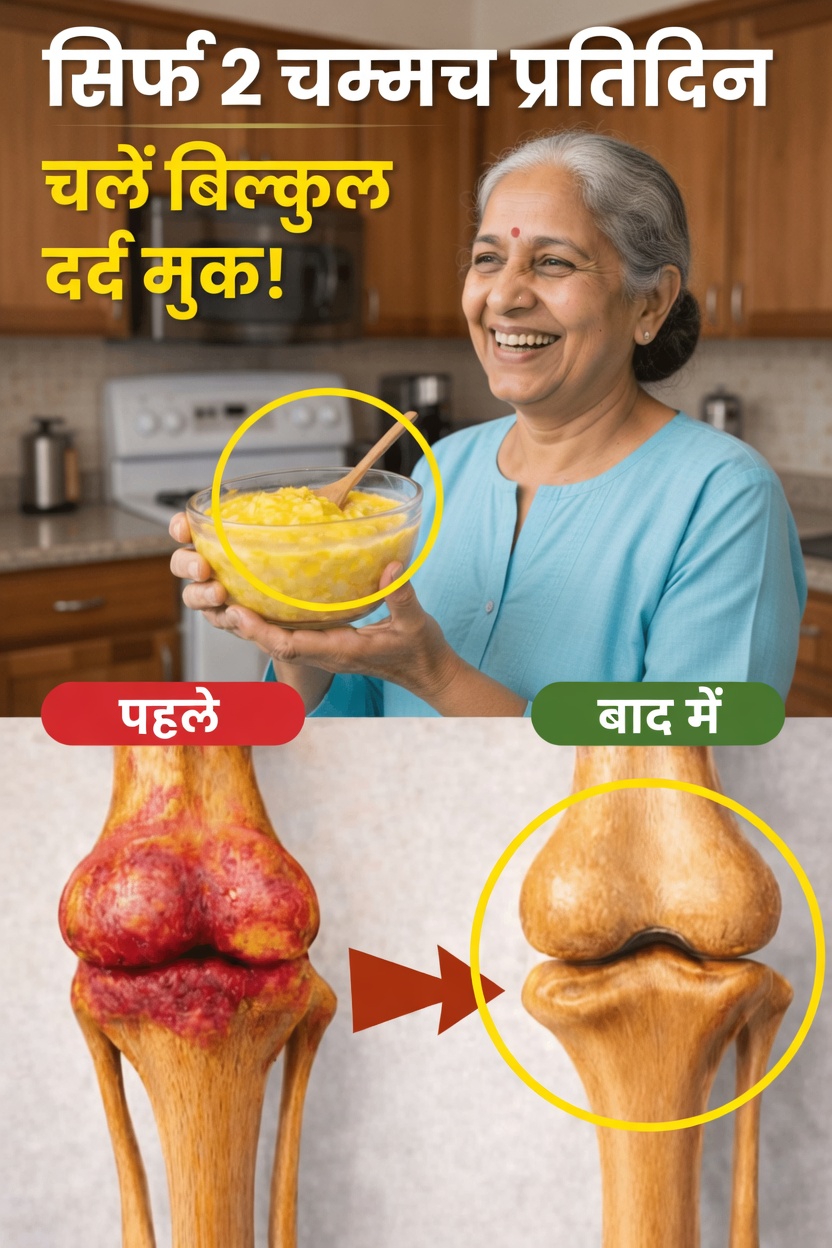 घुटनों के दर्द से राहत: जोड़ों के आराम के लिए सरल दैनिक आदतें और खाद्य पदार्थ