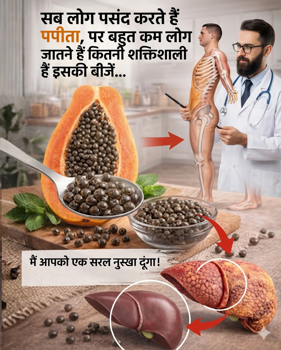 🌿 पपीते के बीज: एक शक्तिशाली प्राकृतिक उपाय जिसे अधिक से अधिक लोग खोज रहे हैं