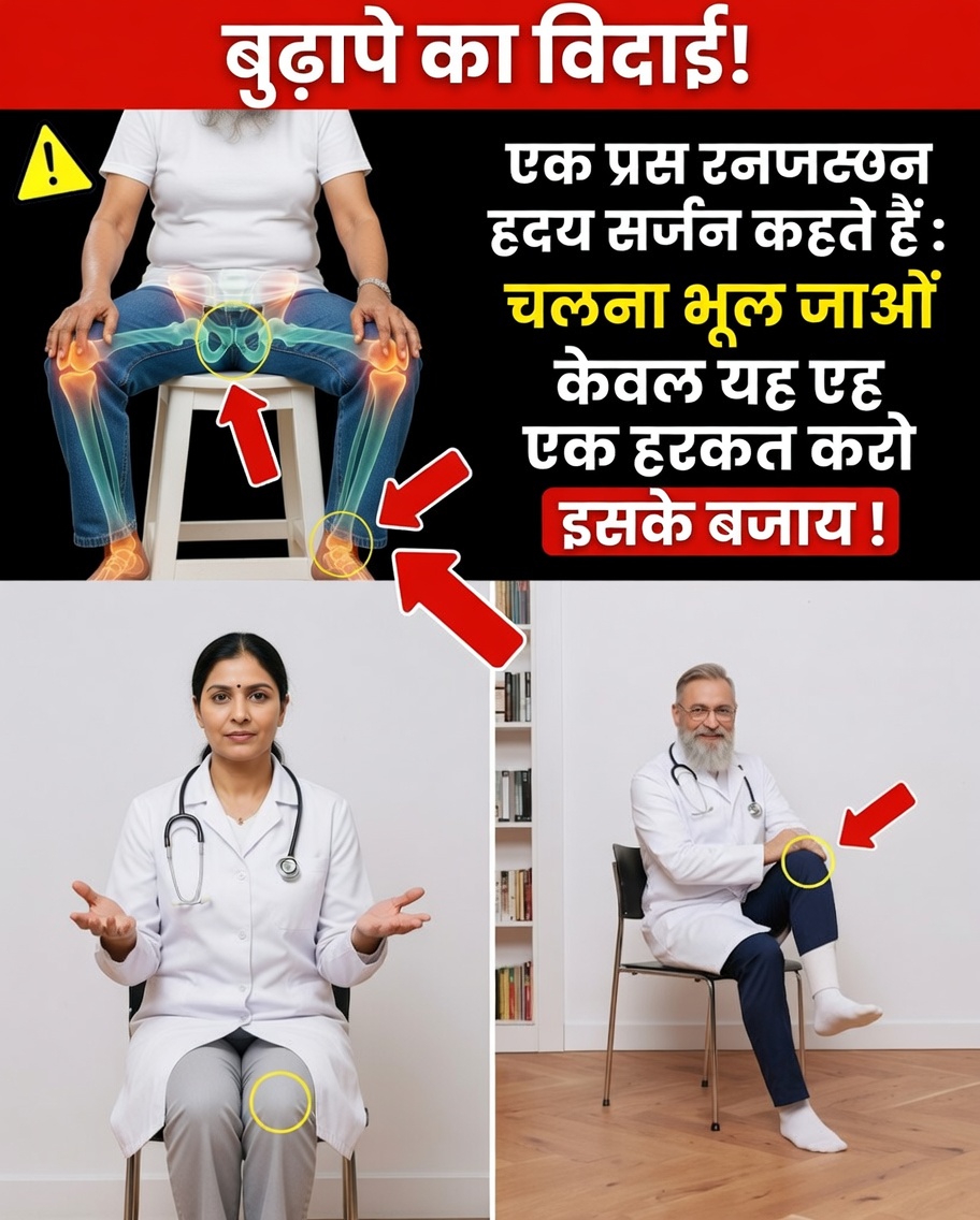 60 से अधिक उम्र? यह कुर्सी पर किया जाने वाला व्यायाम जिसे बहुत से लोग नज़रअंदाज़ करते हैं — और क्यों यह चलने से भी अधिक महत्वपूर्ण हो सकता है