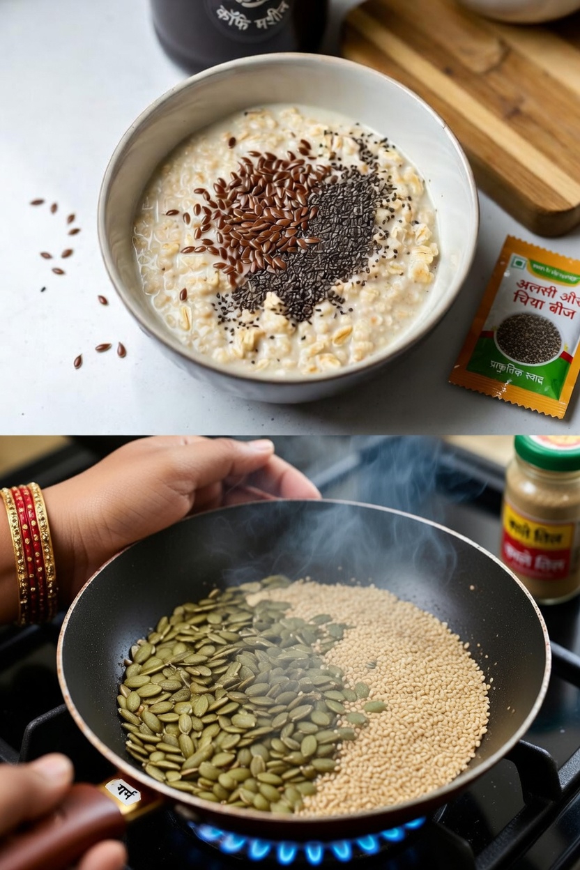 6 पोषक तत्वों से भरपूर बीज जिन्हें वरिष्ठ नागरिक संपूर्ण स्वास्थ्य और ऊर्जा बढ़ाने के लिए रोज़ खा सकते हैं – आसान टिप्स