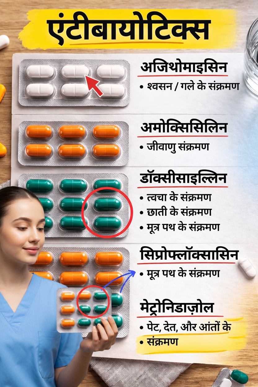 शीर्ष 5 आम एंटीबायोटिक्स जिन्हें हर किसी को समझना चाहिए: उपयोग और मुख्य तथ्य