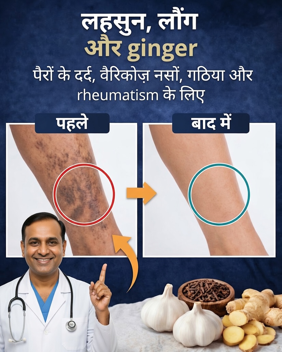 वैरिकोज़ नसों के लिए लहसुन और लौंग: रक्त संचार में सुधार के लिए एक सौम्य और व्यावहारिक दृष्टिकोण