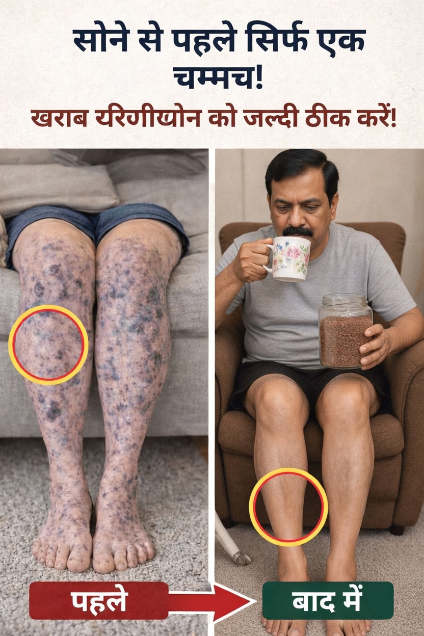 जानिए कैसे सोने से पहले अलसी के बीजों का एक चम्मच लेने से आपके पैरों और तलवों में स्वस्थ रक्तसंचार को सहारा मिल सकता है