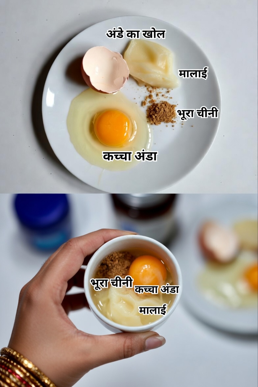 जानें कि अपनी शाम की त्वचा देखभाल दिनचर्या के लिए अंडे की जर्दी और वैसलीन का नाइट मास्क कैसे बनाएं