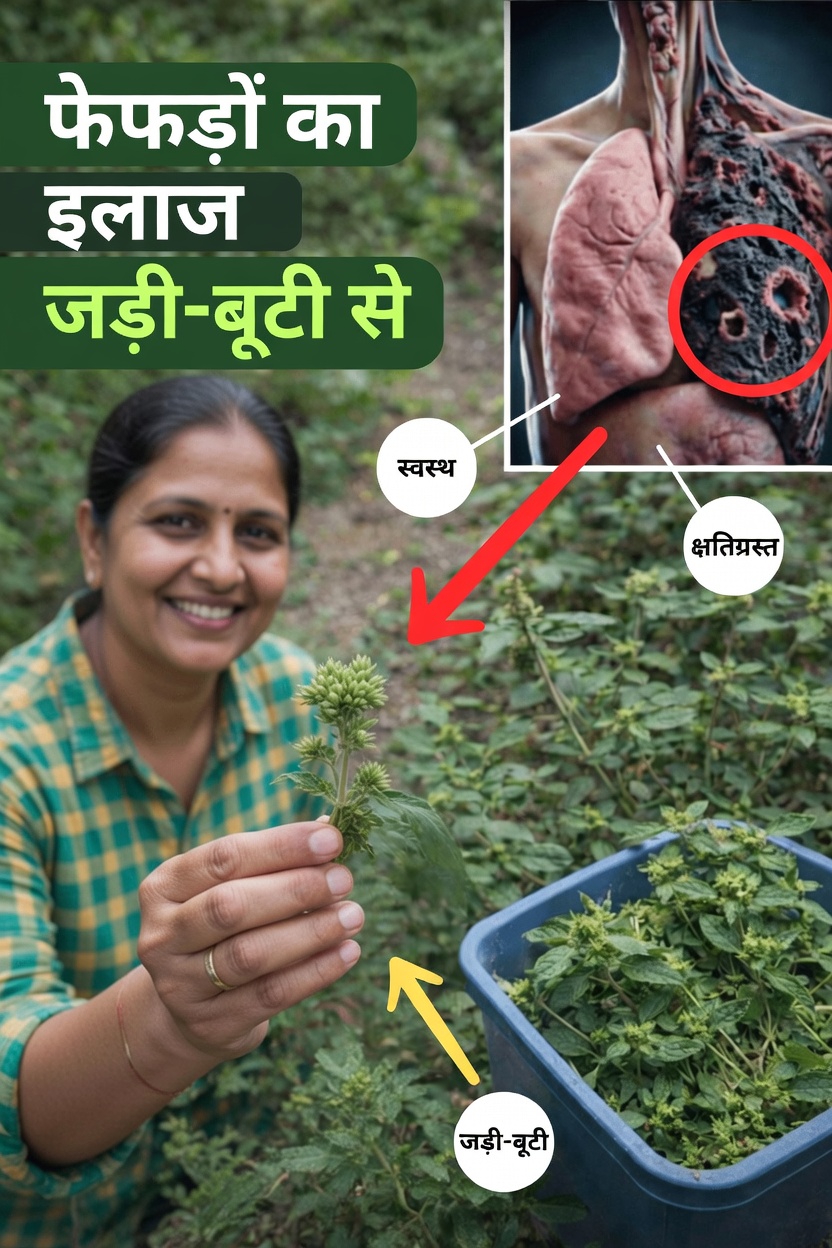 फेफड़ों के स्वास्थ्य को प्राकृतिक रूप से सहारा देने के लिए एक आम बगीचे की जड़ी-बूटी की छिपी हुई शक्ति को खोलें