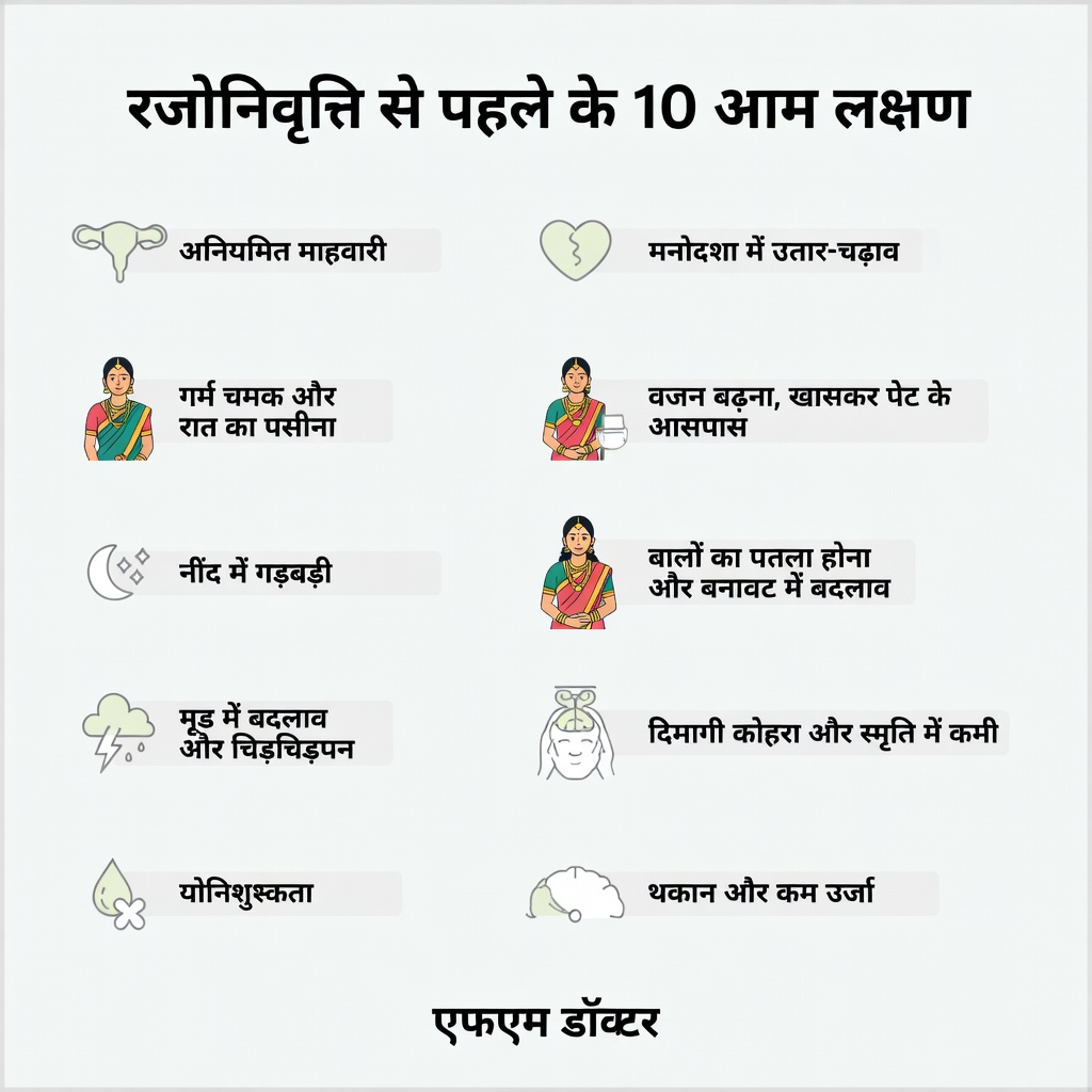 पेरिमेनोपॉज़ और मेनोपॉज़ के 10 शुरुआती संकेत जिनके बारे में आपको पता होना चाहिए