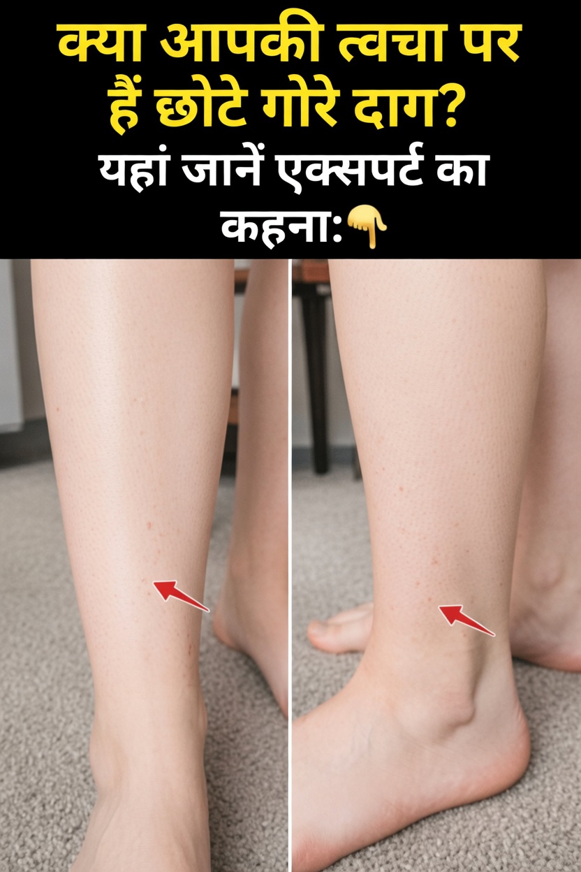 आपके हाथों और पैरों पर छोटे सफेद धब्बे क्यों दिखाई देते हैं? त्वचा में होने वाले इस आम बदलाव को समझें