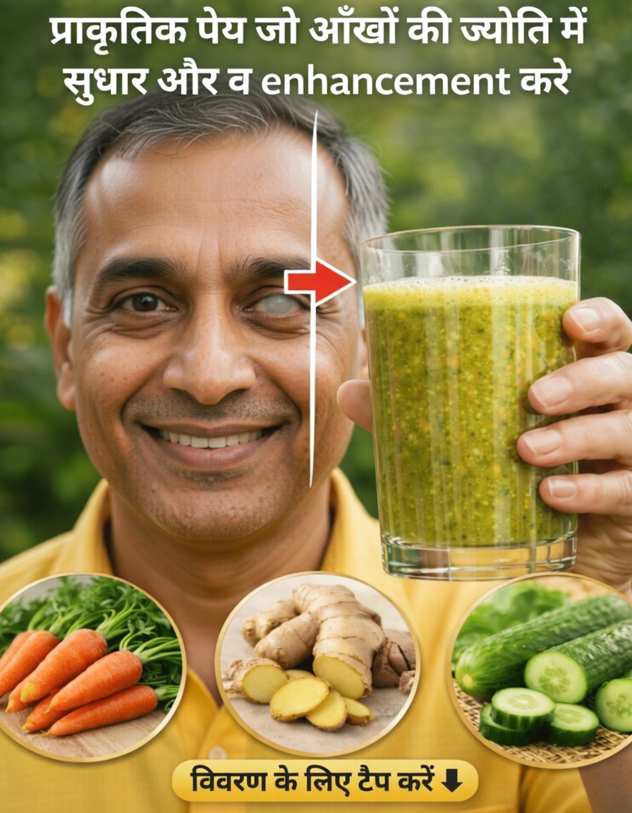 एक सरल दैनिक तिकड़ी के साथ अपनी दृष्टि को प्राकृतिक रूप से ताज़ा करें