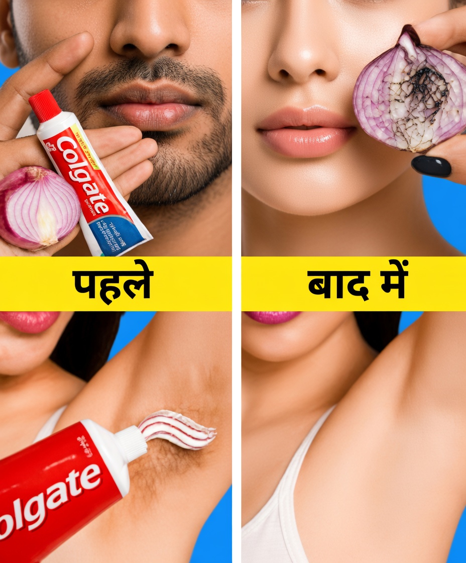 रेज़र को छोड़ें: मुलायम त्वचा के लिए टूथपेस्ट और प्याज़ वाले नुस्खे की पड़ताल