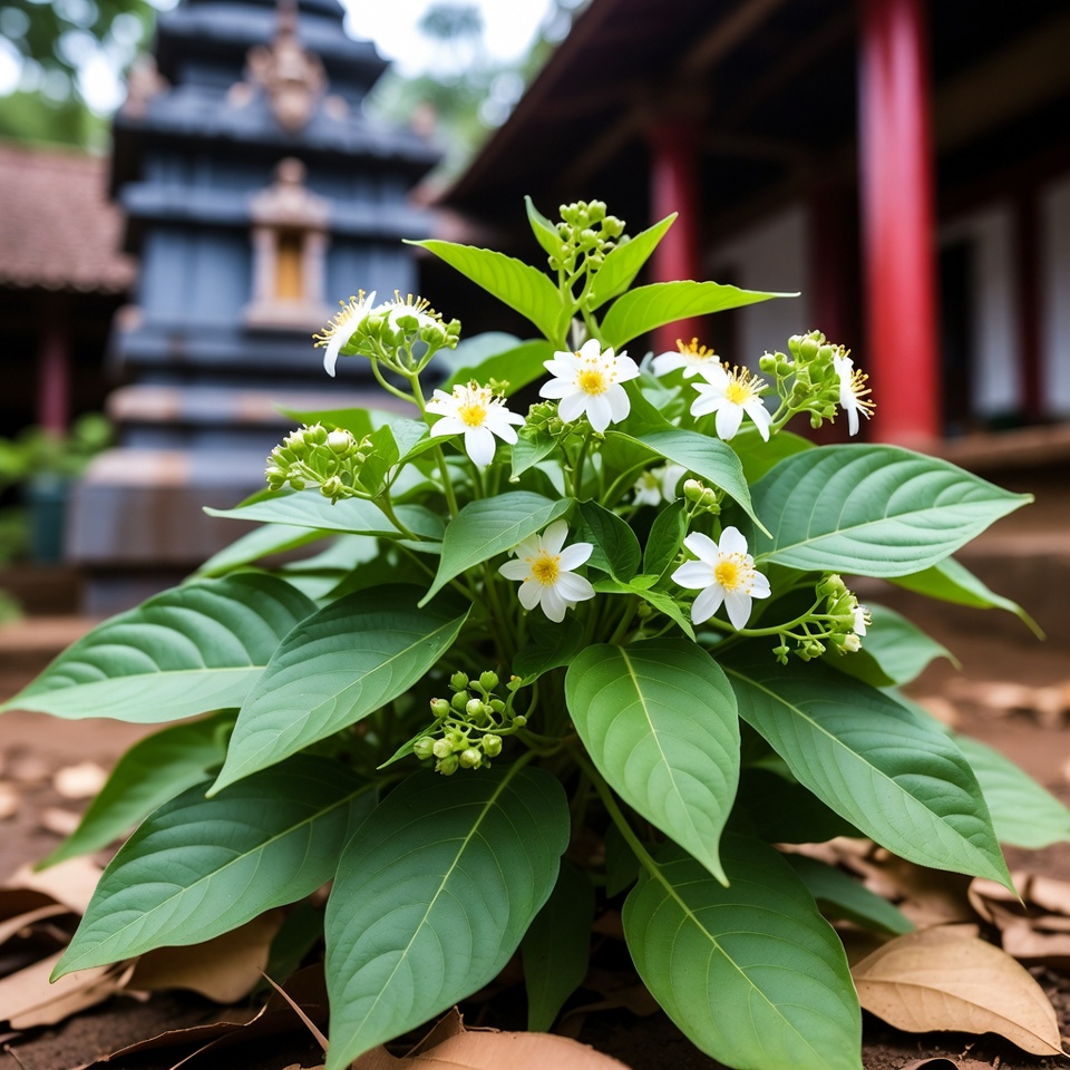 लैटिन अमेरिका, कैरिबियन और एशिया के कुछ हिस्सों में पारंपरिक रूप से इस्तेमाल की जाने वाली एक औषधीय जड़ी-बूटी