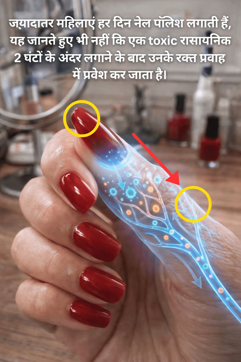 नेल पॉलिश में मौजूद उन रसायनों के बारे में जानें जो आपके रक्तप्रवाह में प्रवेश कर सकते हैं और सुरक्षित विकल्प कैसे चुनें