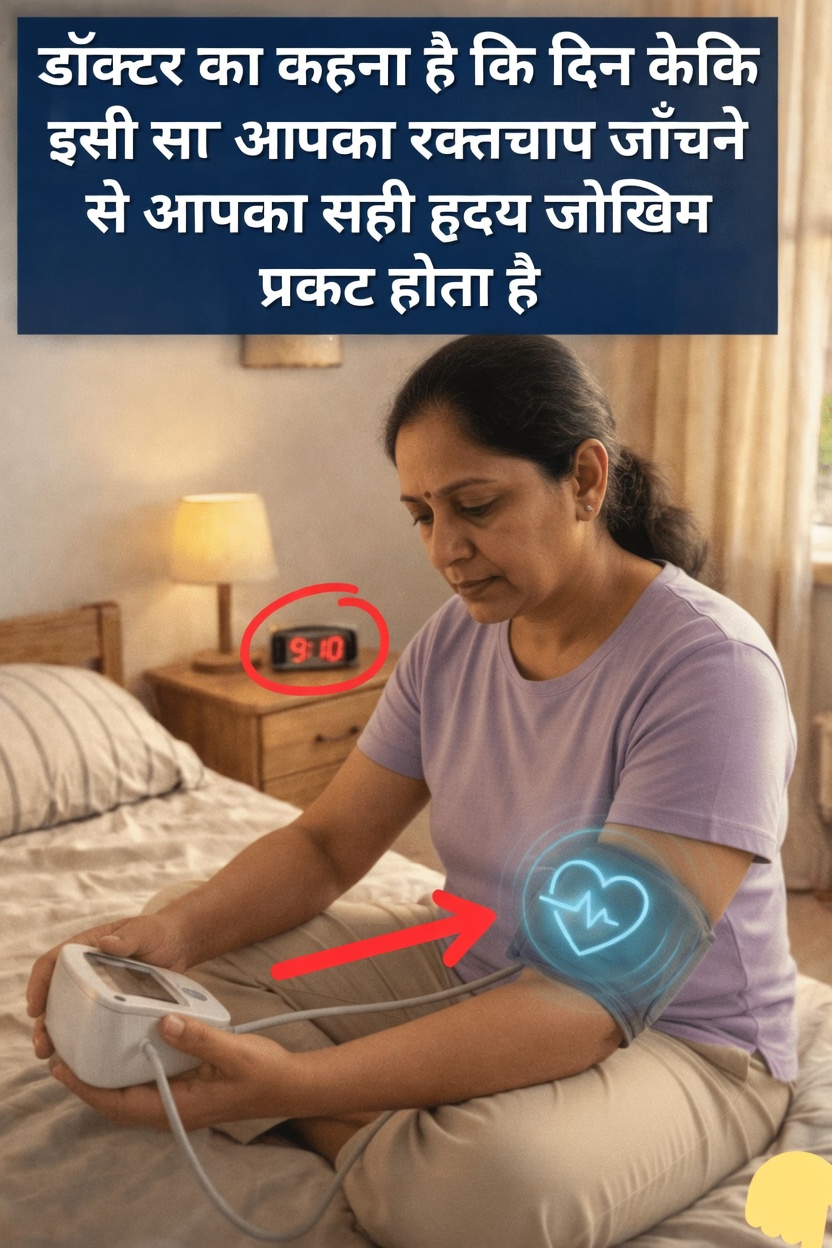 दिन का वह एक समय जब सुबह का आपका ब्लड प्रेशर रीडिंग आपके दिल की सेहत के असली जोखिम को उजागर करती है