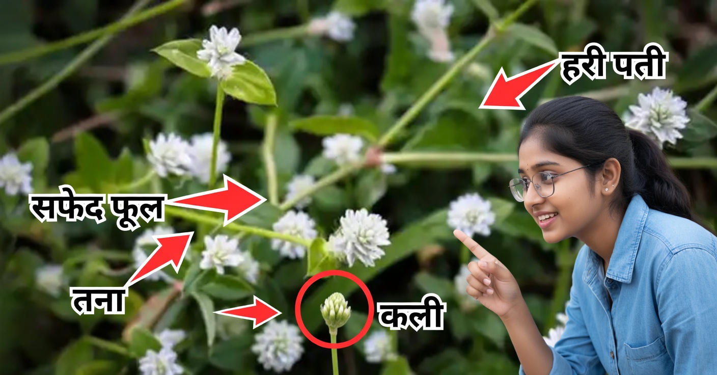 सेसाइल जॉयवीड (Alternanthera sessilis) के 30 शक्तिशाली लाभ