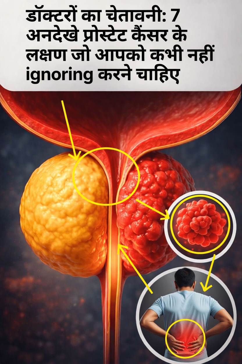 प्रोस्टेट कैंसर के 7 अनदेखे संकेत जिन्हें पुरुष अक्सर नज़रअंदाज़ कर देते हैं (और आपको इन पर ध्यान क्यों देना चाहिए)