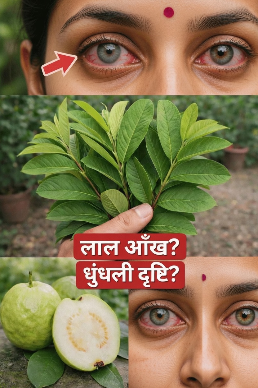 अमरूद की पत्तियों और फल से आंखों के आराम को सहारा देने के प्राकृतिक तरीकों की खोज