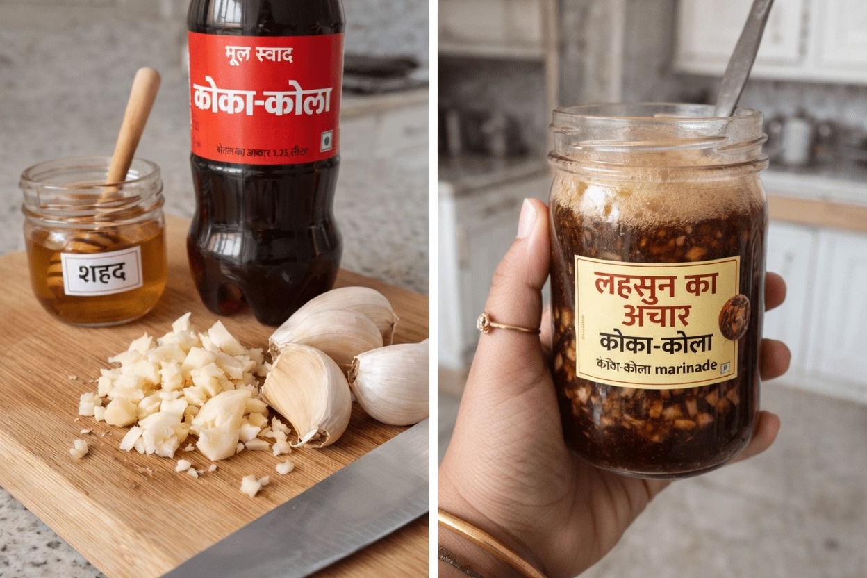 लहसुन को कोका-कोला और शहद के साथ मिलाना: एक सरल रसोई की आदत जिसके बारे में लोग उत्सुक हैं