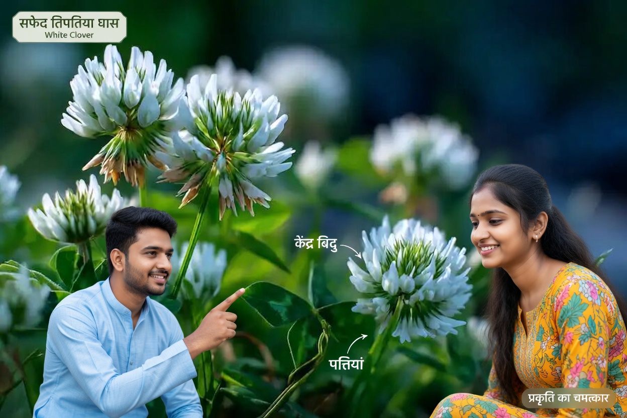 व्हाइट क्लोवर (ट्राइफोलियम रेपेंस): 15 लाभ और घरेलू उपयोग