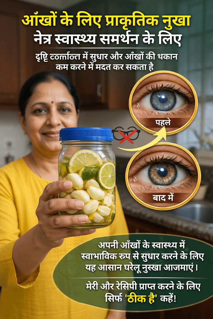अपनी आंखों के स्वास्थ्य को प्राकृतिक रूप से सहारा देने के लिए सरल दैनिक आदतें जानें