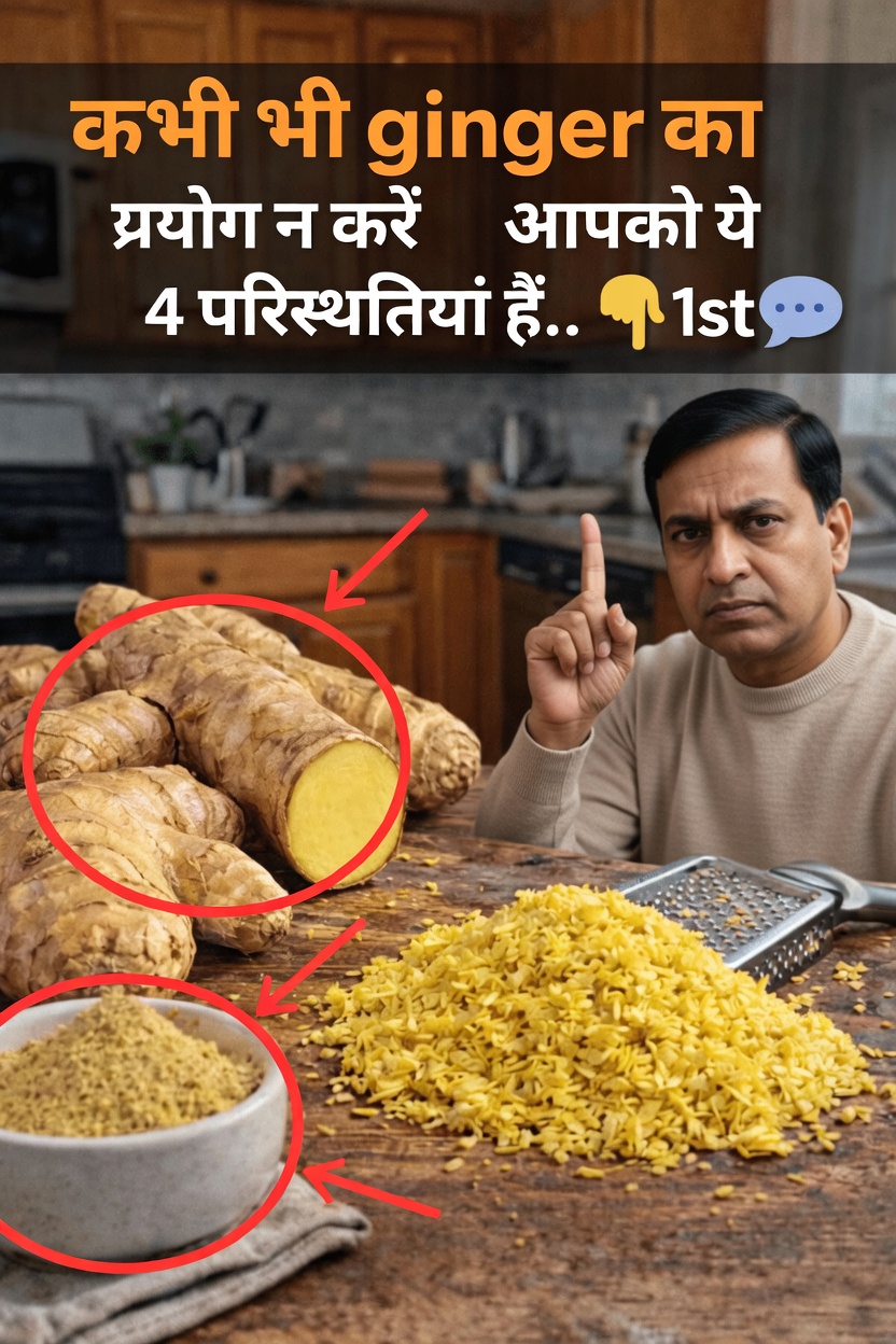 अदरक अधिकांश लोगों के लिए फायदेमंद है — लेकिन सभी के लिए नहीं