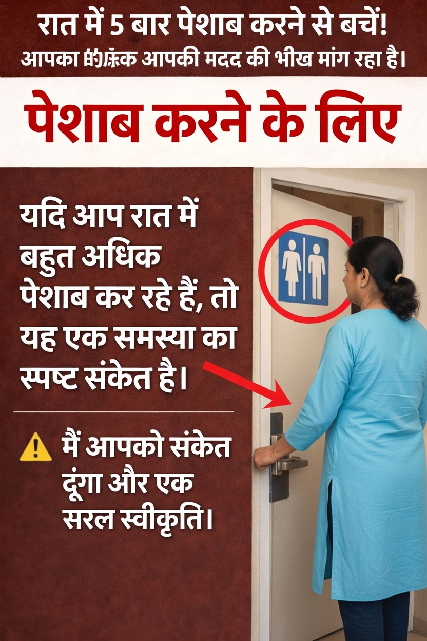 आप रात में पेशाब के लिए कई बार क्यों जागते हैं? कुछ आसान आदतें जो रात में बार-बार बाथरूम जाने को कम करने में मदद कर सकती हैं