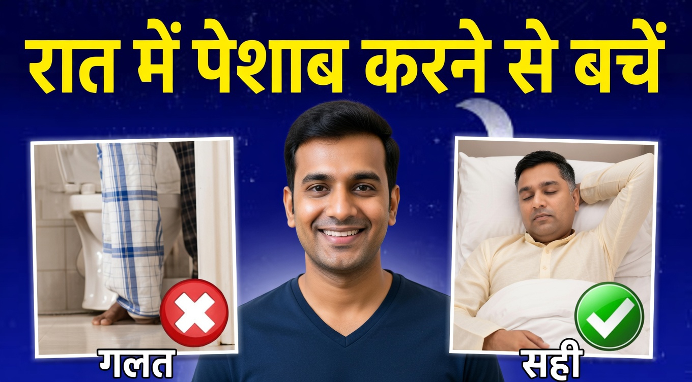आप रात में पेशाब के लिए कई बार क्यों जागते हैं? कुछ आसान आदतें जो रात में बार-बार बाथरूम जाने को कम करने में मदद कर सकती हैं
