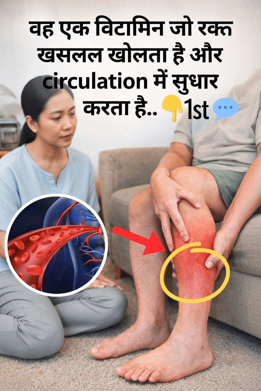 वह एक विटामिन जो 50 के बाद स्वस्थ रक्त प्रवाह और रक्त वाहिका कार्यक्षमता का समर्थन करता है