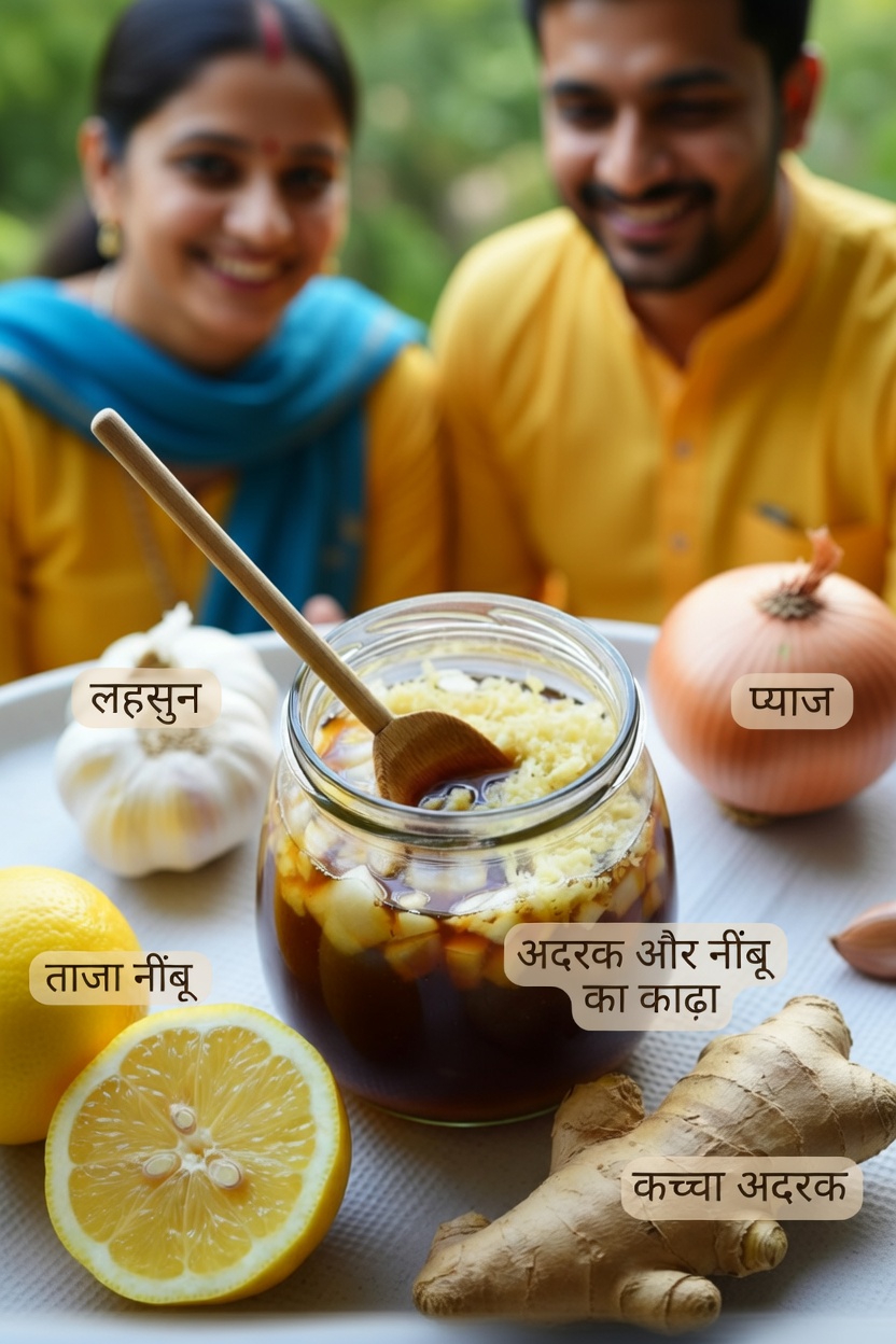 शक्तिशाली दैनिक चम्मच: लोग अदरक, प्याज, लहसुन, नींबू और शहद को क्यों मिला रहे हैं