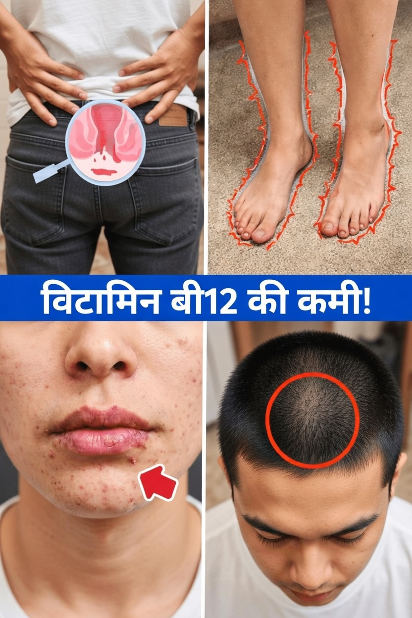 8 असामान्य संकेत कि आपके शरीर में विटामिन B12 की कमी हो सकती है