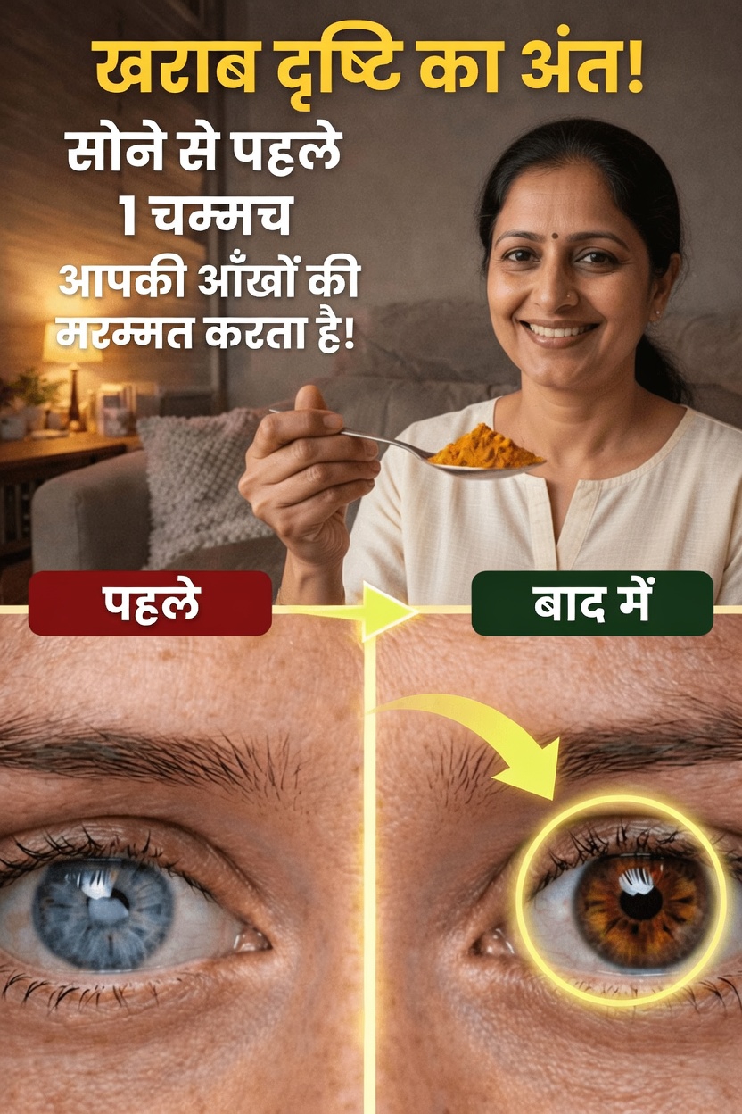 60 की उम्र के बाद सोने से पहले इस आम मसाले का 1 चम्मच लेने पर क्या होता है?