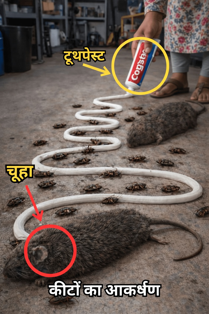 कीटों के ज़हर पर पैसे बर्बाद करना बंद करें: प्राकृतिक रूप से कीटों को दूर रखने के लिए यह आसान टूथपेस्ट तरकीब आज़माएँ