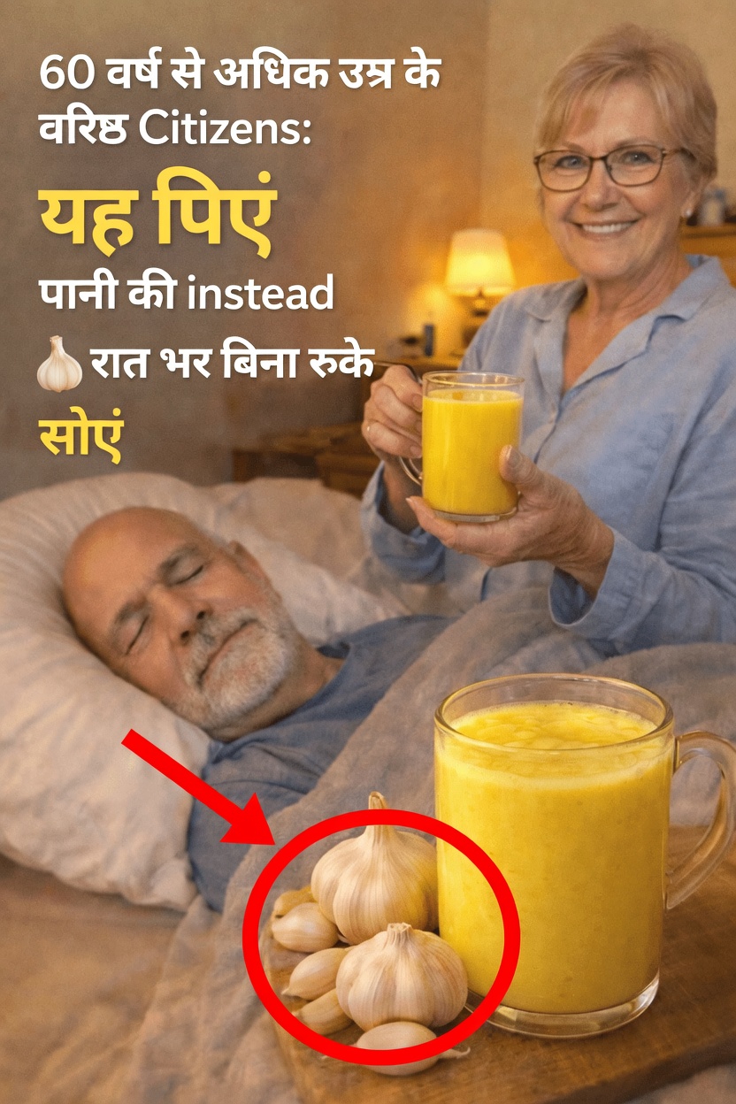 ६० से अधिक उम्र के कई लोग रात भर बेहतर नींद के लिए जिस सुकून देने वाले गरम पेय का आनंद लेते हैं