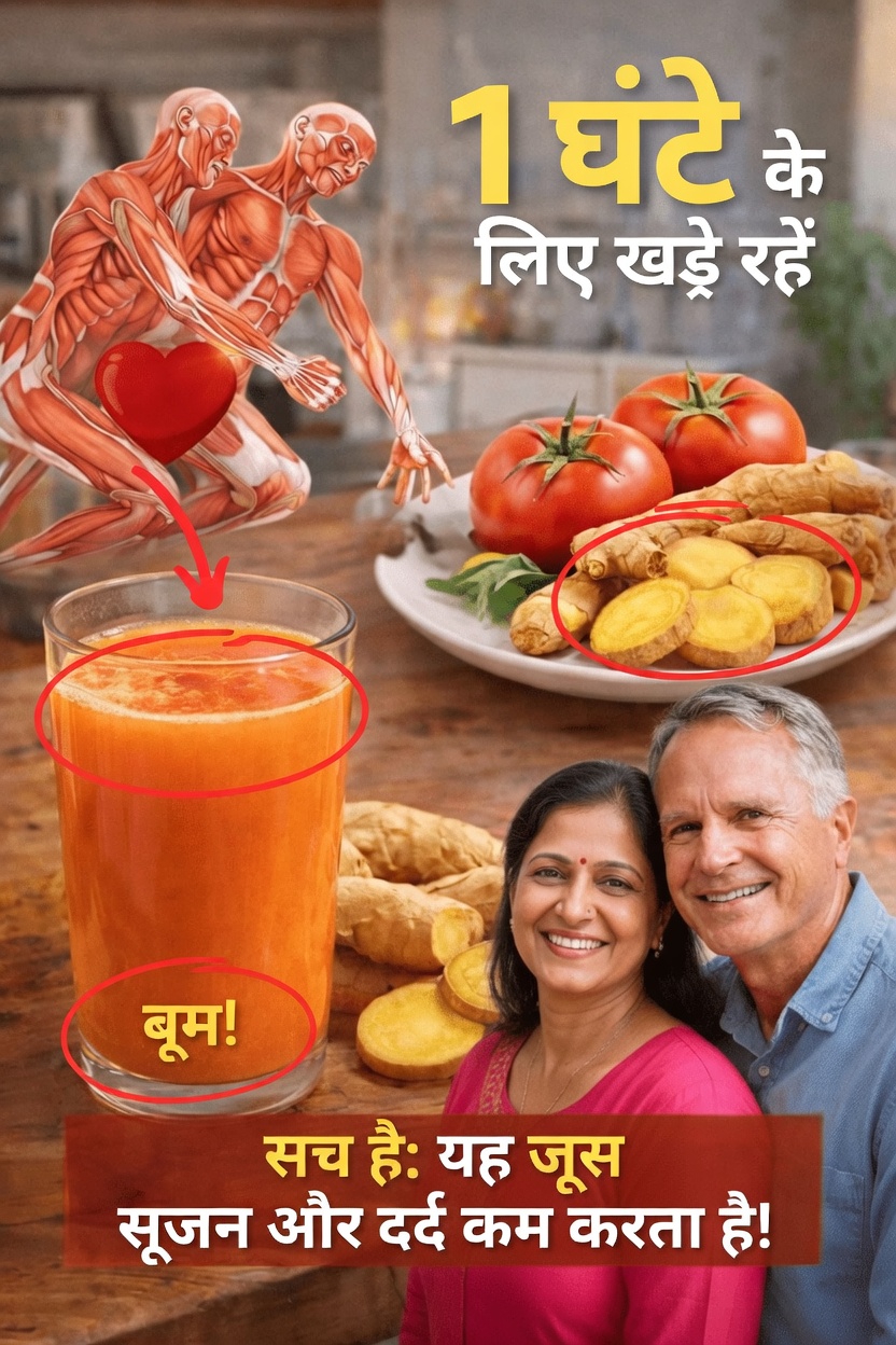 एक सरल अदरक और टमाटर पेय दिनचर्या जो प्राकृतिक रूप से दैनिक ऊर्जा और एकाग्रता को सहारा देती है