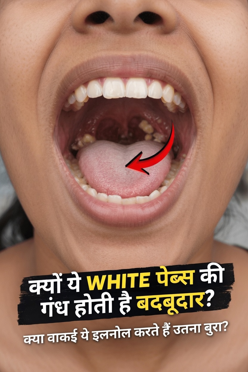 टॉन्सिल स्टोन से इतनी बदबू क्यों आती है?