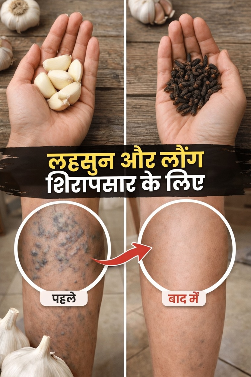 लहसुन और लौंग के साथ पैरों के आराम और रक्तसंचार को सहारा देने वाली सरल आदतों की खोज